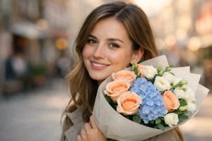 Доставка цветов для девушки